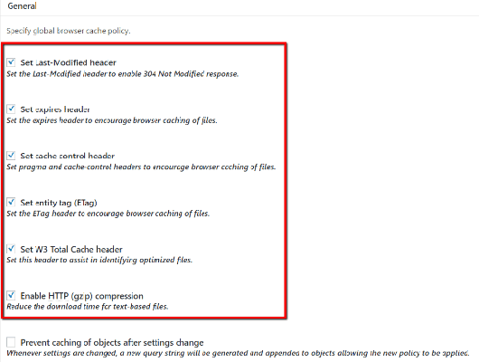 Configure Browser Cache How To Configure W3 Total Cache