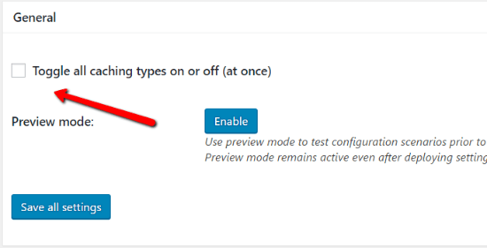 General How To Configure W3 Total Cache