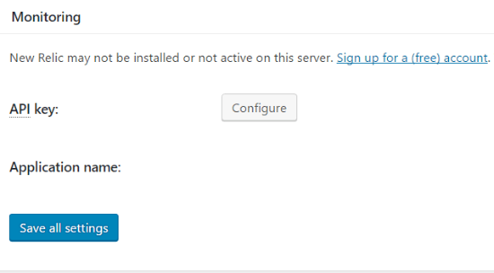 Monitoring How To Configure W3 Total Cache