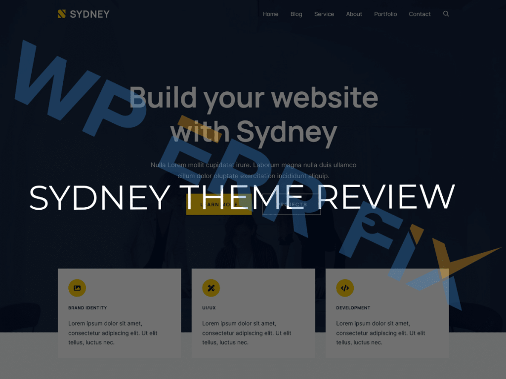 Sydney Theme Review